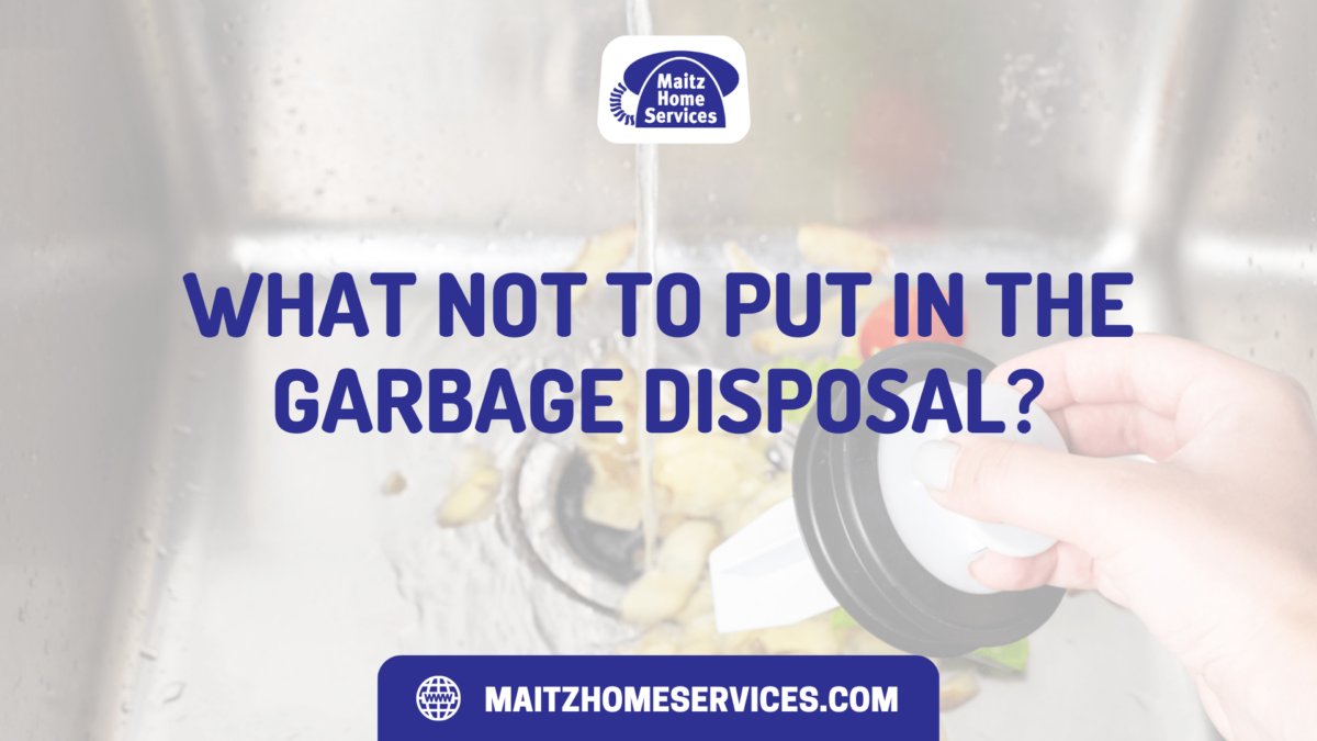 What Not To Put in the Garbage Disposal?